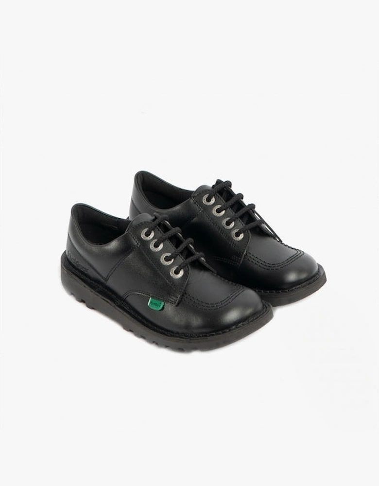 1KF0000439BTW KICK LO Kids School Shoes Black