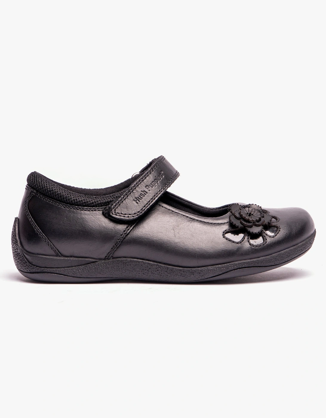 JESSICA Girls School Shoes Black, 10 of 9