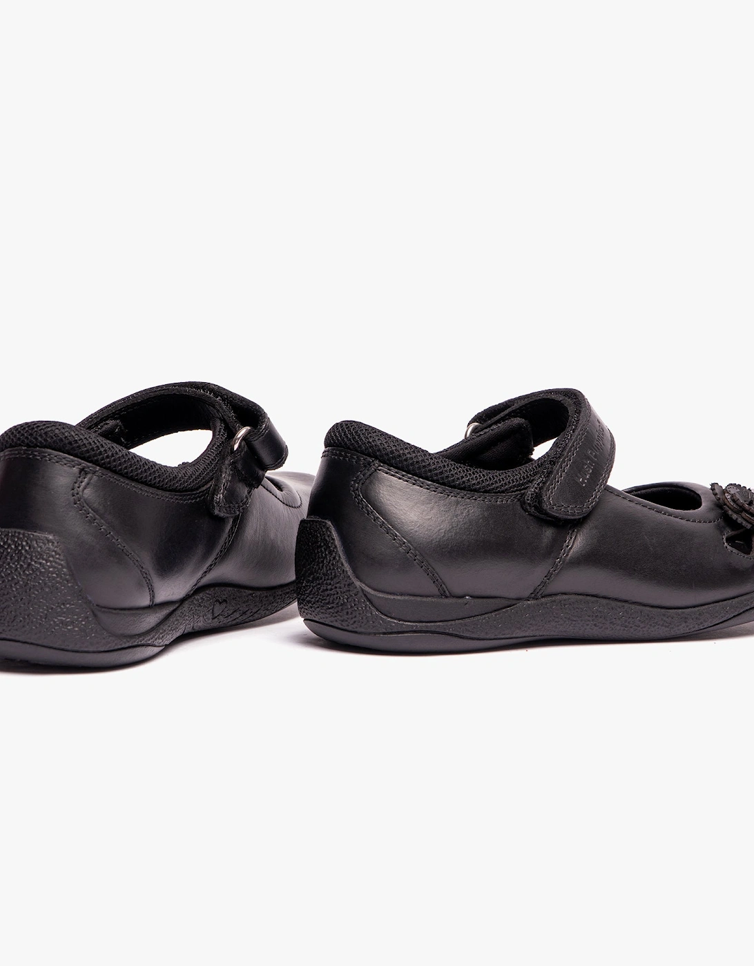 JESSICA Girls School Shoes Black