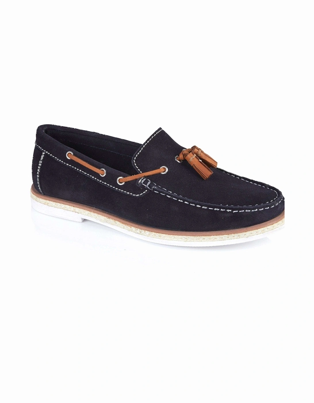 MILFORD Mens Loafers Navy