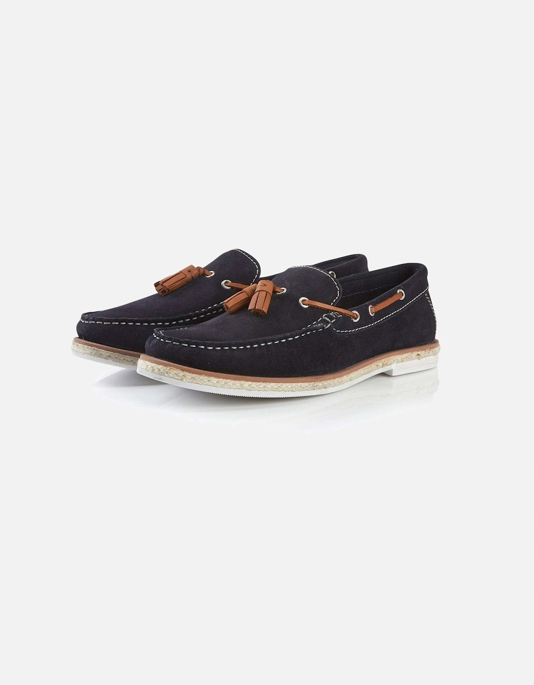 MILFORD Mens Loafers Navy