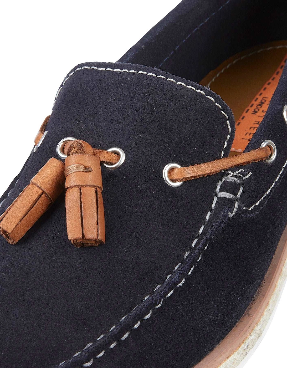 MILFORD Mens Loafers Navy