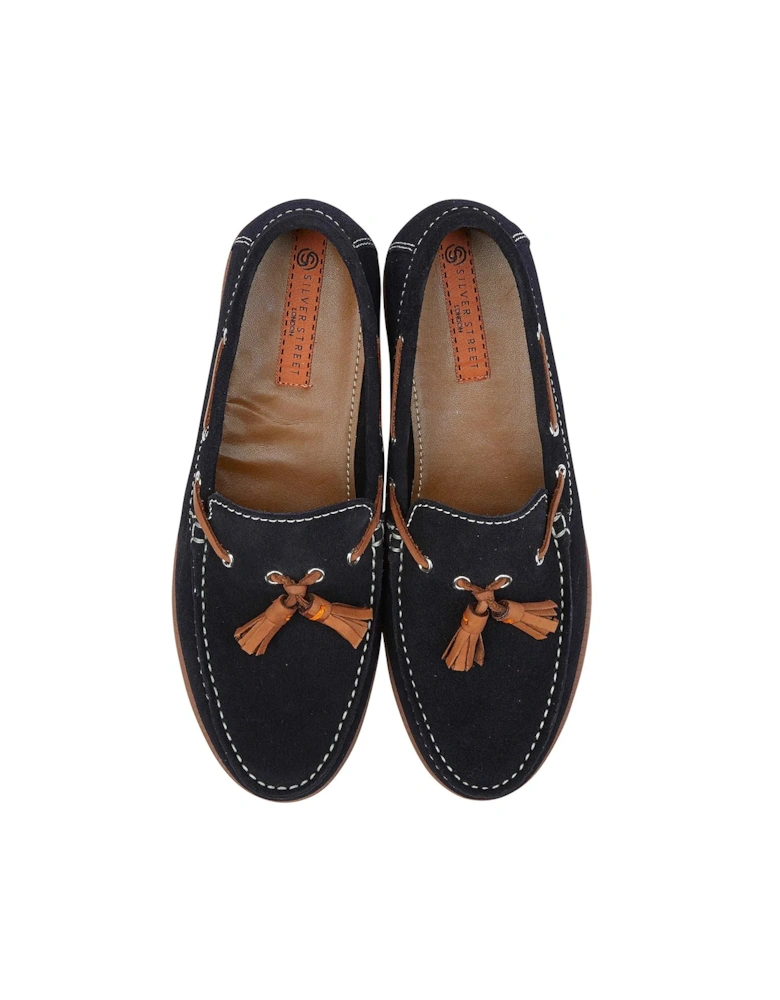 MILFORD Mens Loafers Navy