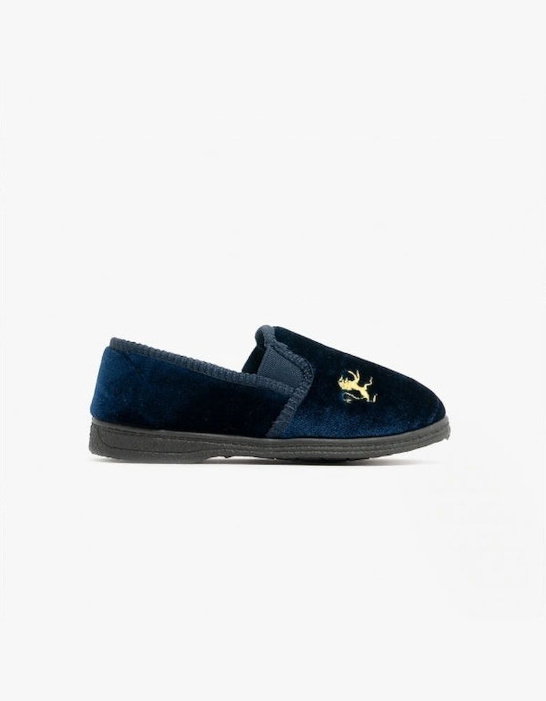 KYLE Boys Full Slippers Navy