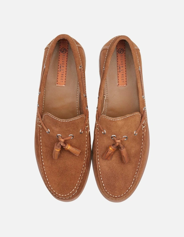 MILFORD Mens Loafers Tan