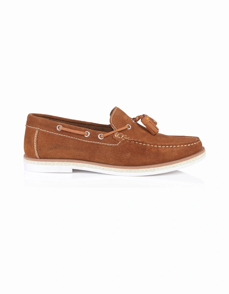 MILFORD Mens Loafers Tan