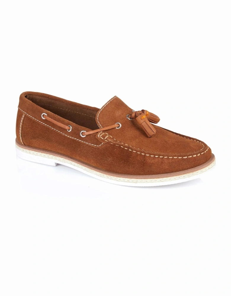 MILFORD Mens Loafers Tan