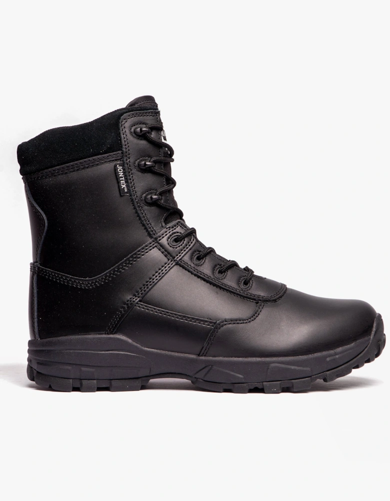 AMBUSH Unisex Waterproof Leather Work Boots Black