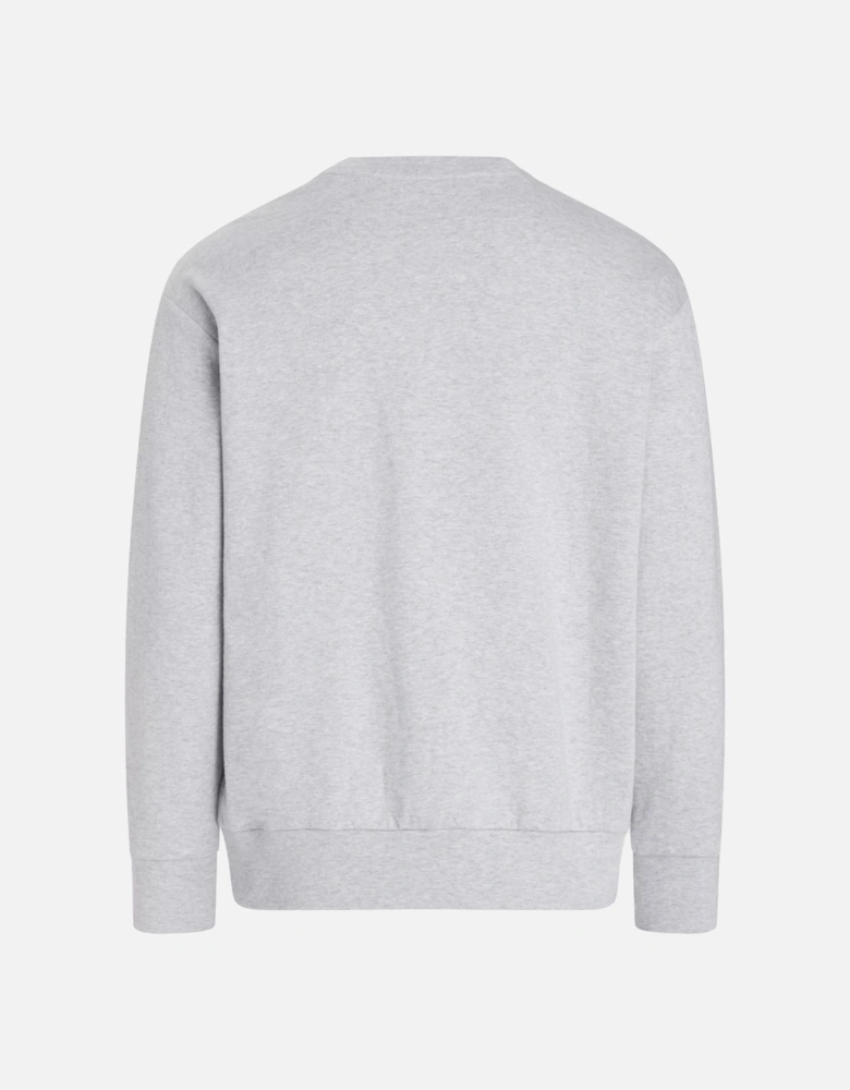 MODERN TERRY Mens Sweatshirt Grey Heather