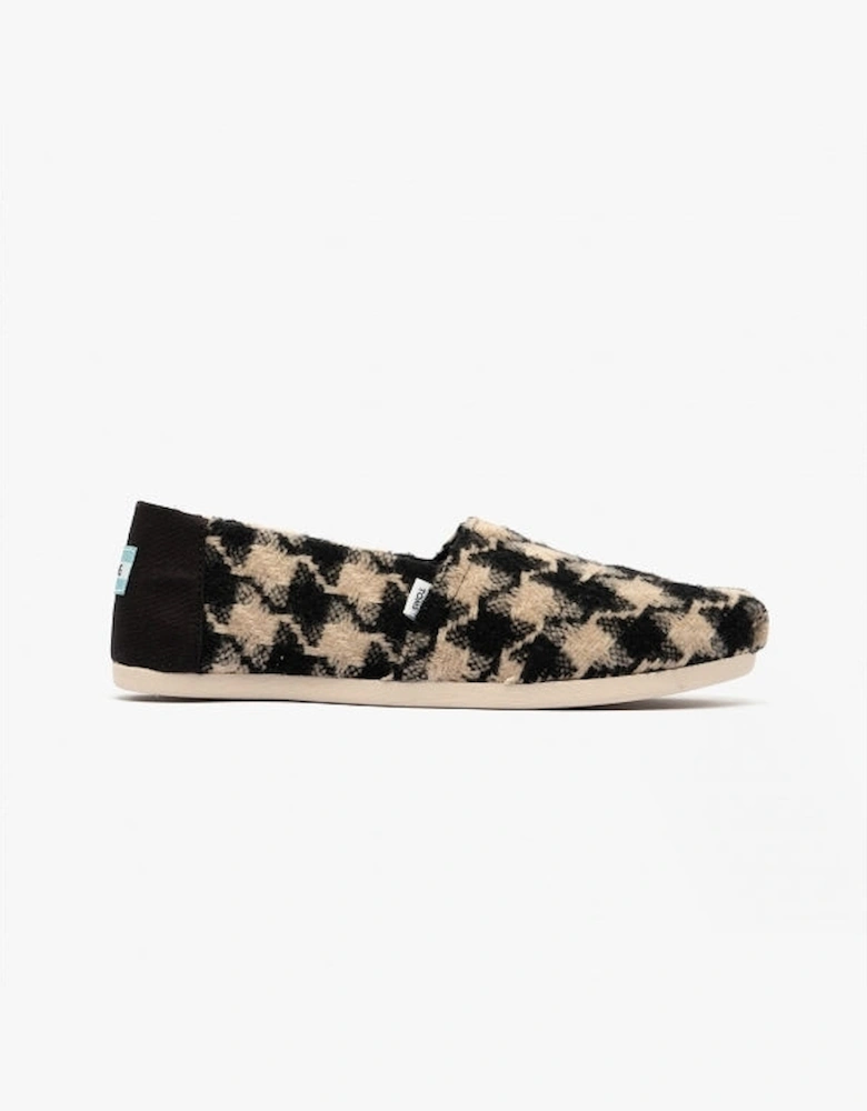 ALPARGATA Womens Espadrille Black/White