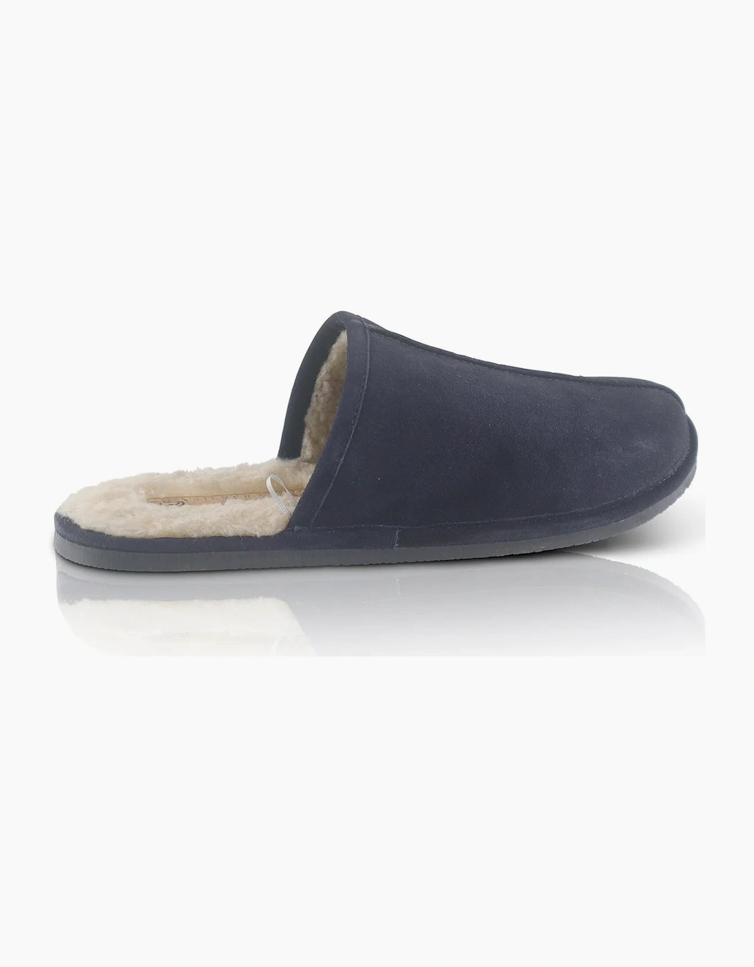 Men's Silver Street London SMITHFIELD Mens Slippers Navy - Blue - Size: 11