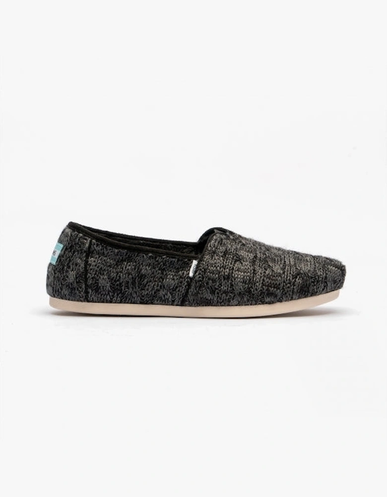 ALPARGATA Womens Espadrille Black