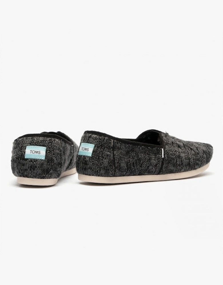 ALPARGATA Womens Espadrille Black