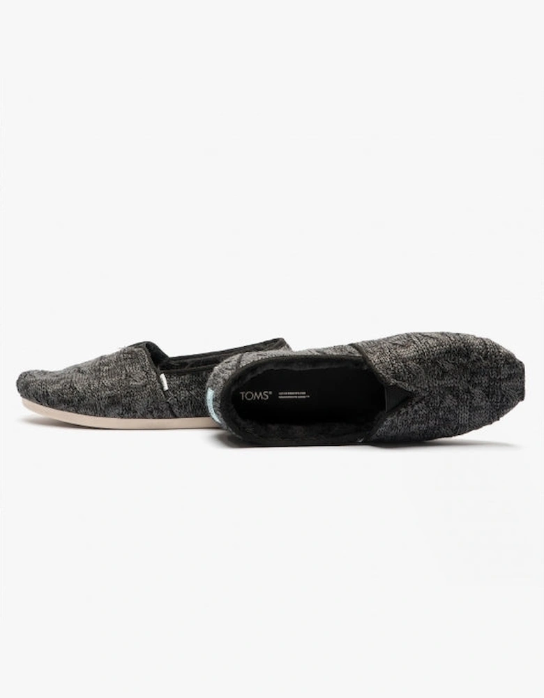 ALPARGATA Womens Espadrille Black