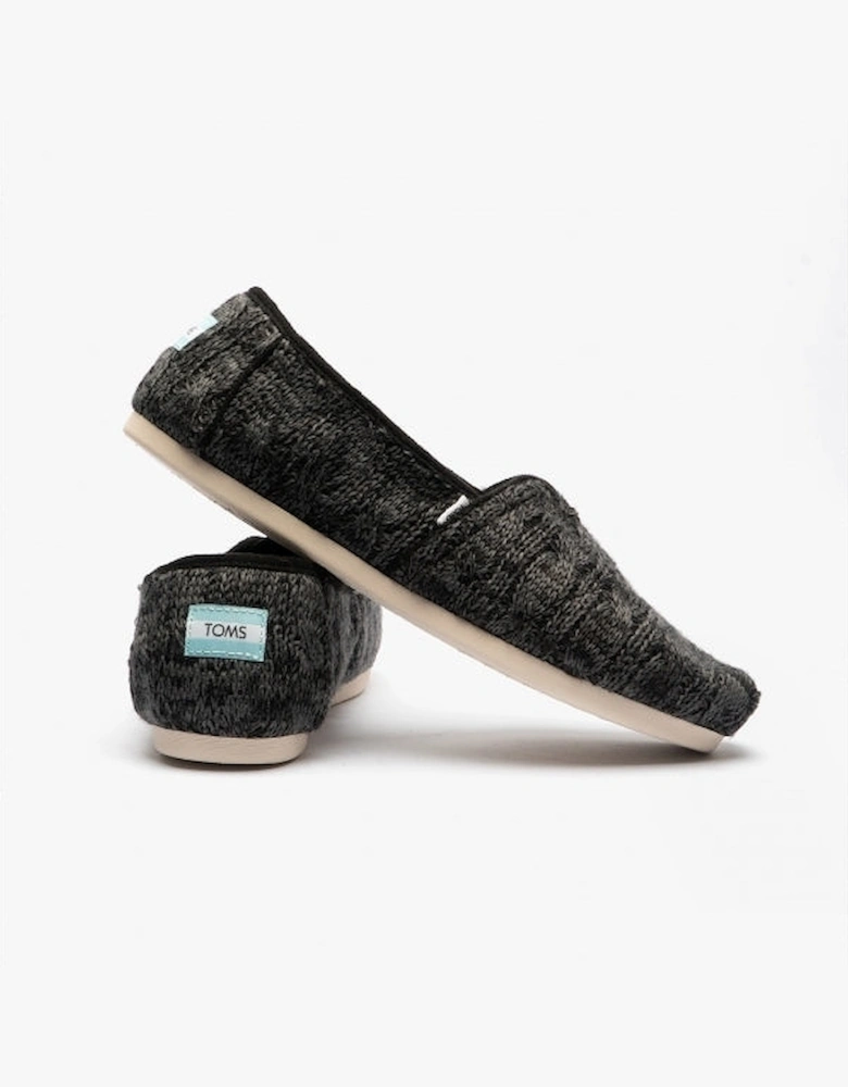 ALPARGATA Womens Espadrille Black