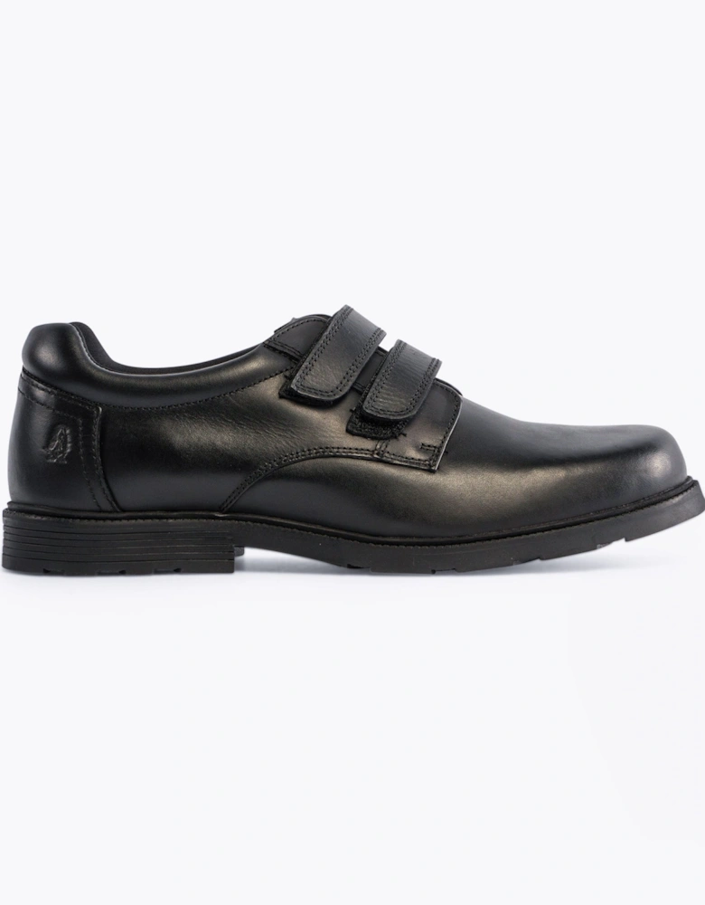 LOGAN SNR Boys Shoes Black