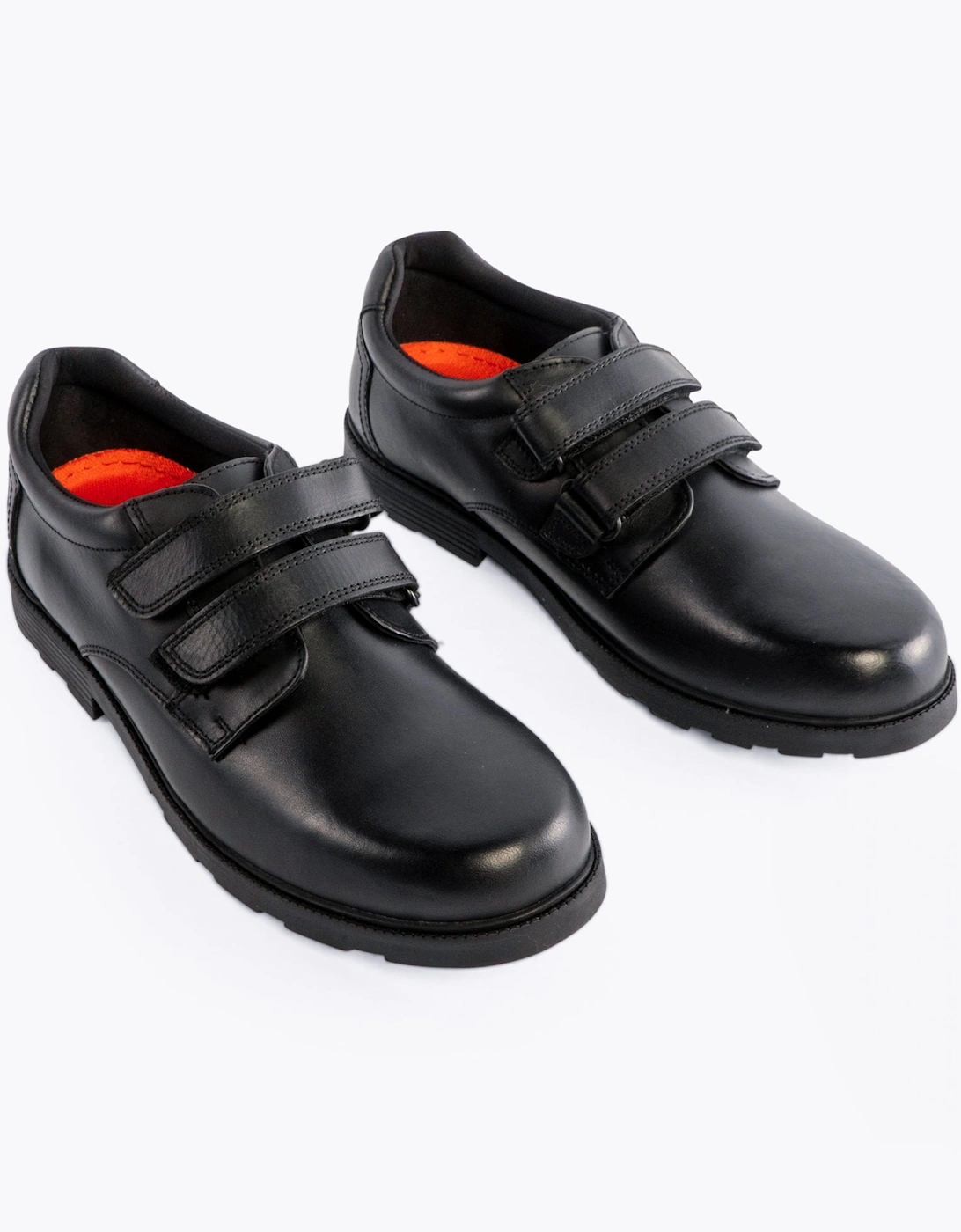 LOGAN SNR Boys Shoes Black