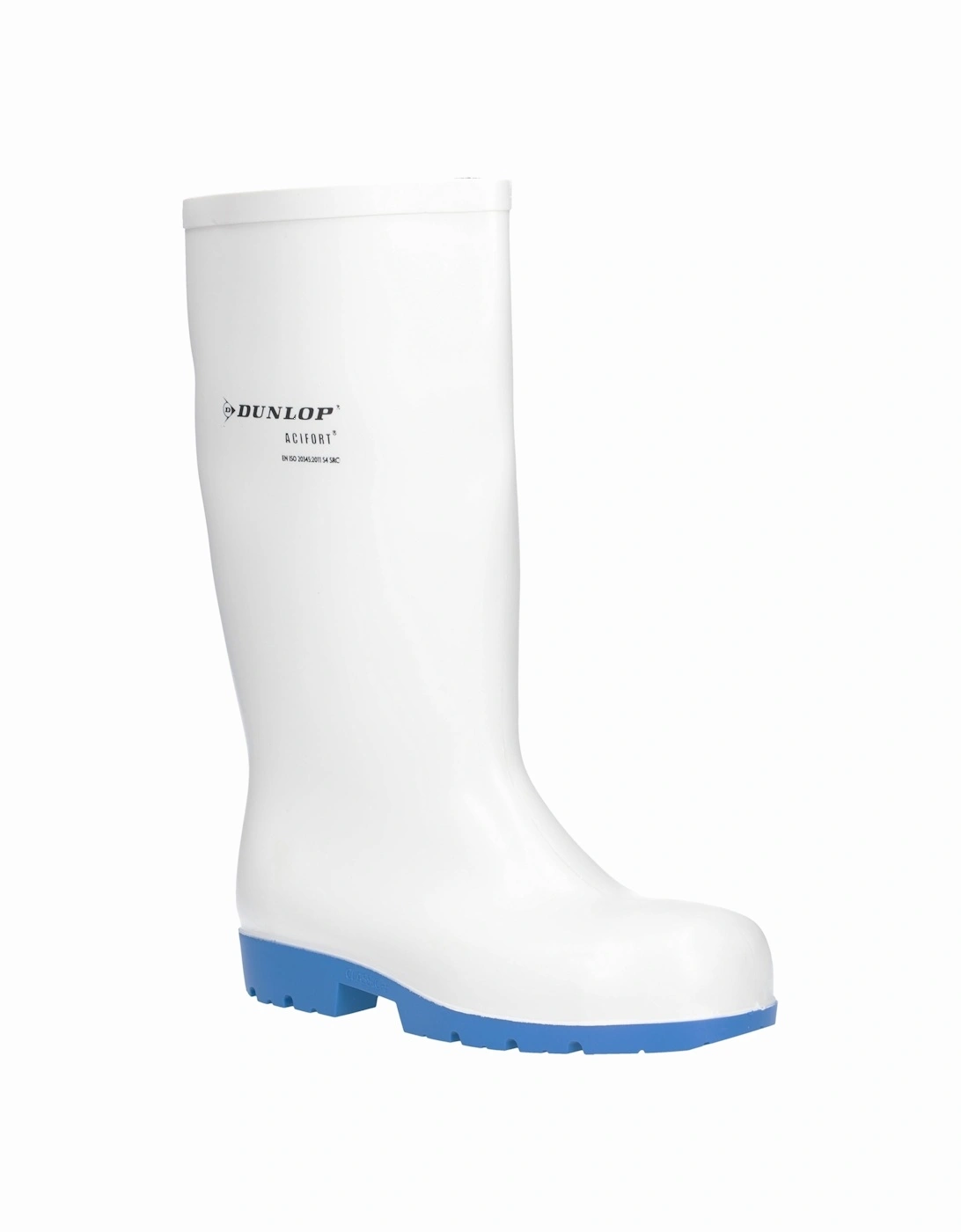 Dunlop Acifort Classic+ Safety Boots with Steel Toe, White | Unisex Wellington Boots, Lightweight, Antistatic, Chemical, Oil and Slip Resistant, Food Industry, Easy cleaning, Waterproof - Image 3