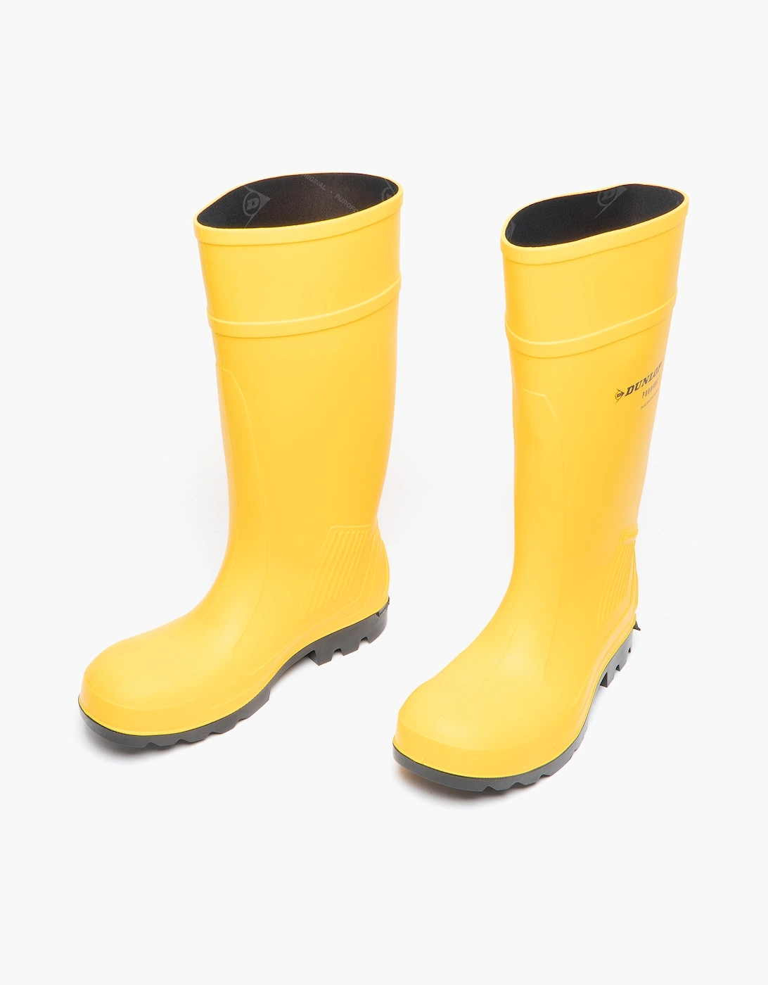 Dunlop PUROFORT PROFESSIONAL Unisex Waterproof Insulated Safety Wellingtons Yellow