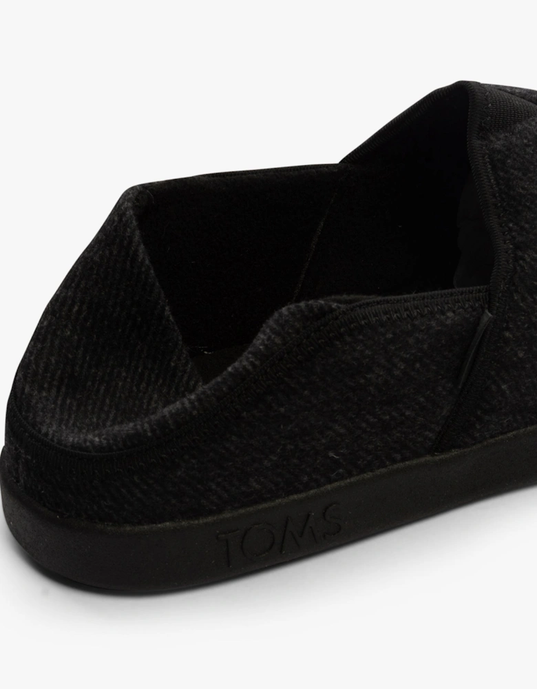 CAMDEN Mens Slippers Black