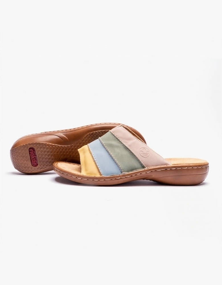 60873-90 Womens Mules Multi