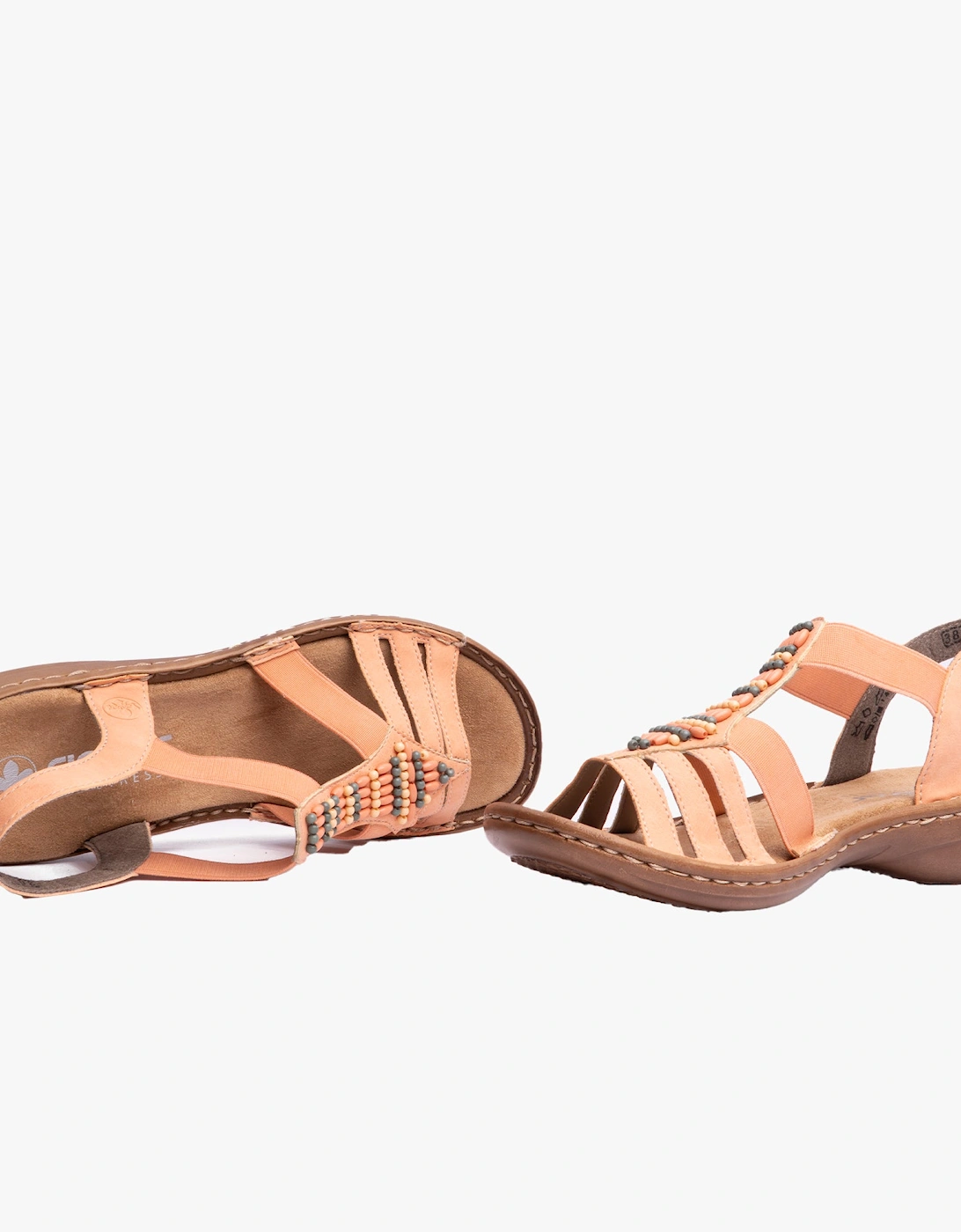 60851-38 Womens Sandals Orange