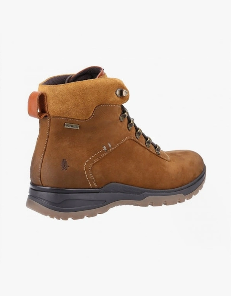 PAUL Mens Hiking Boots Tan Nubuck