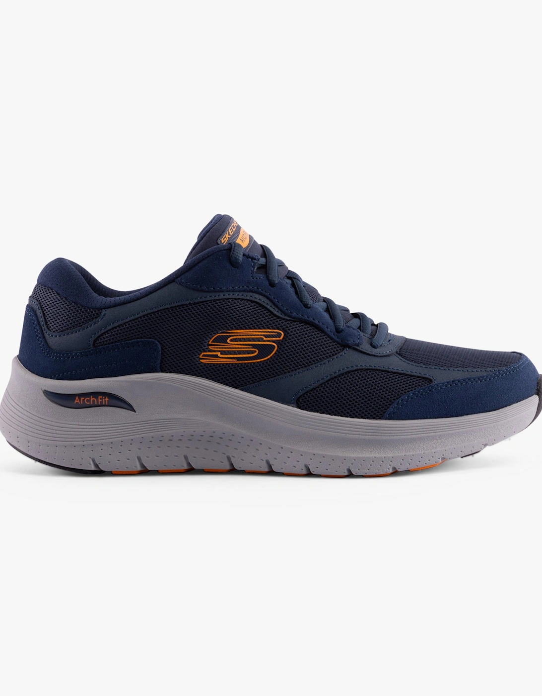 232702/NVOR ARCH FIT 2.0 - THE KEEP Mens Trainers Navy/Orange, 7 of 6