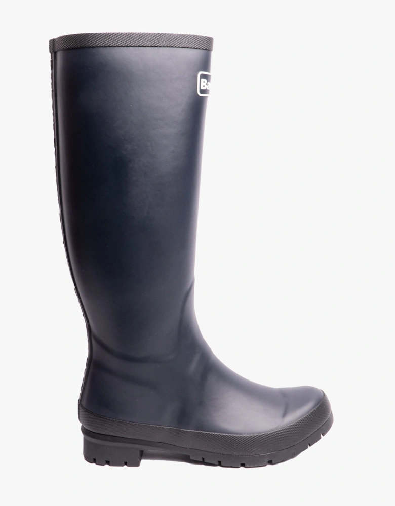 ABBEY Womens Wellington Boots Navy