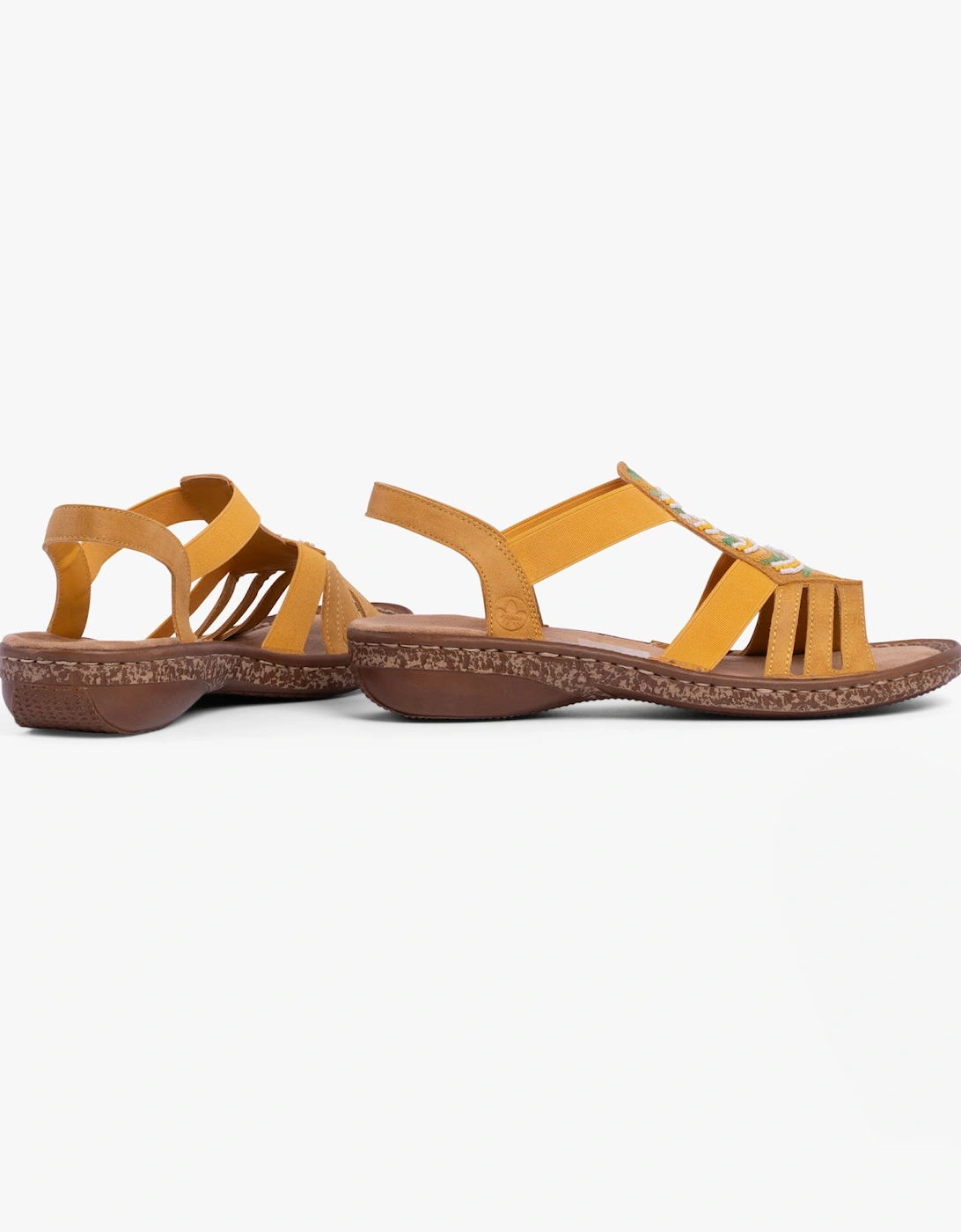 62808-68 Womens Sandals Yellow