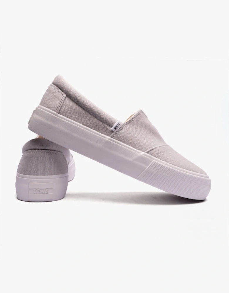 FENIX PLATFORM Womens Slip-On Trainers Grey