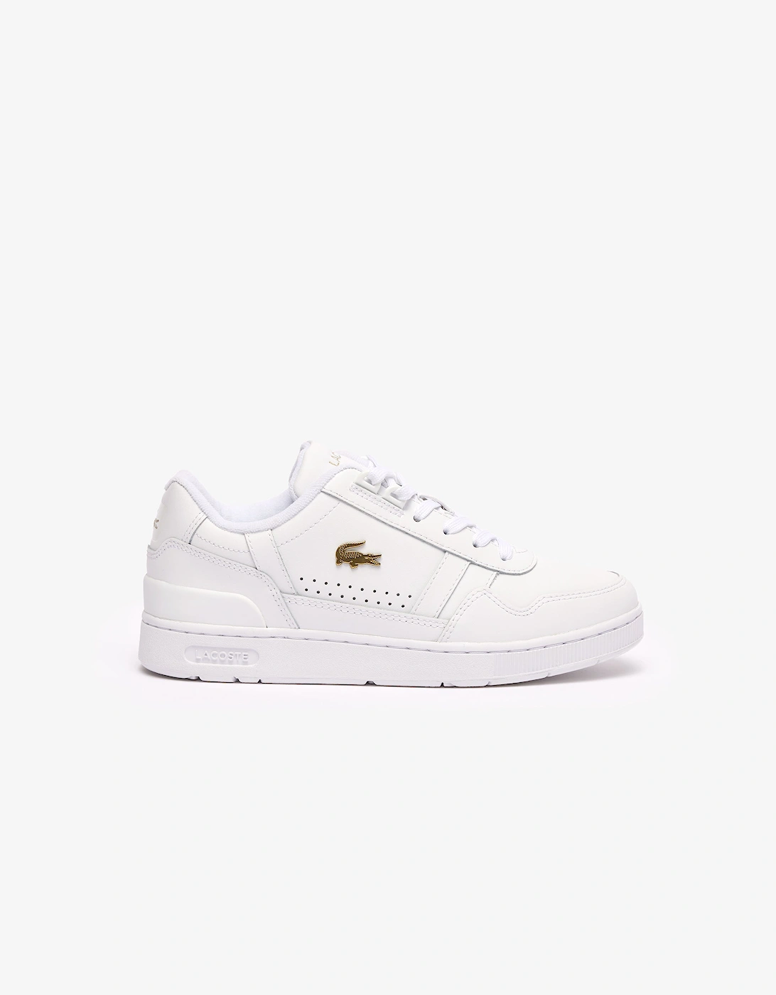 T-CLIP 124 1 Womens Trainers White/Gold, 6 of 5