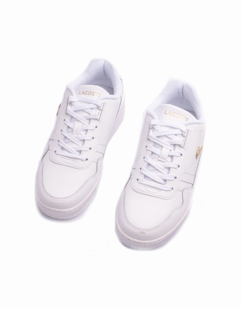 T-CLIP 124 1 Womens Trainers White/Gold