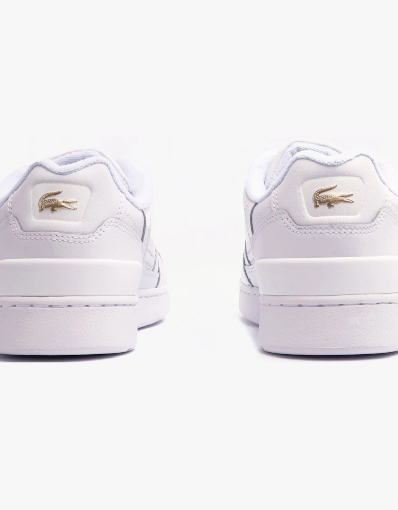 T-CLIP 124 1 Womens Trainers White/Gold