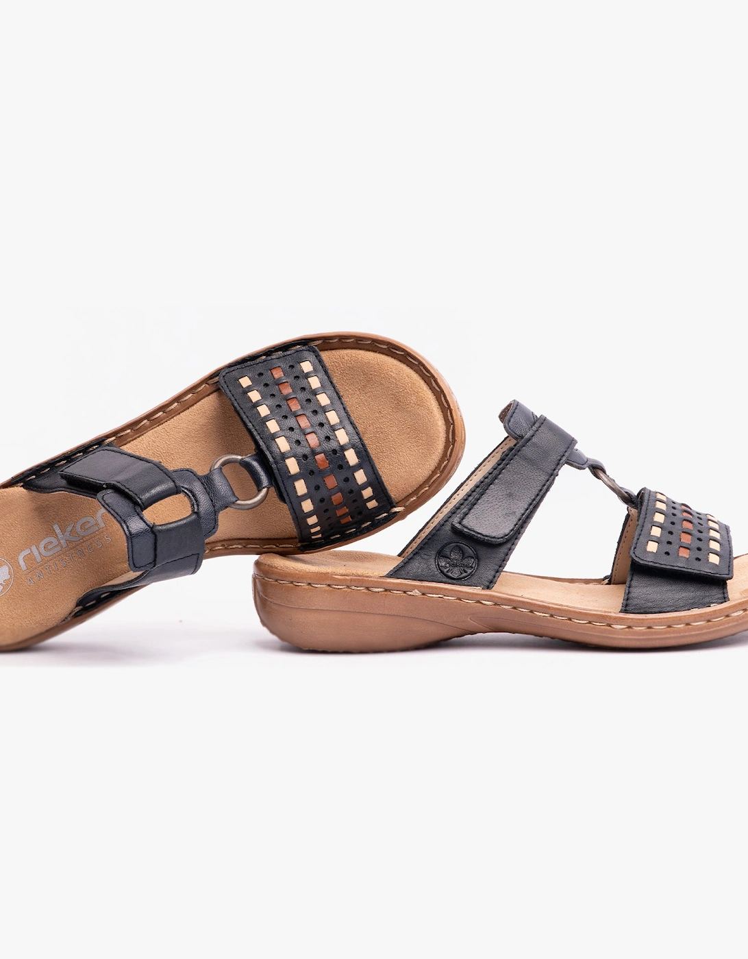 60842-14 Womens Sandals Black