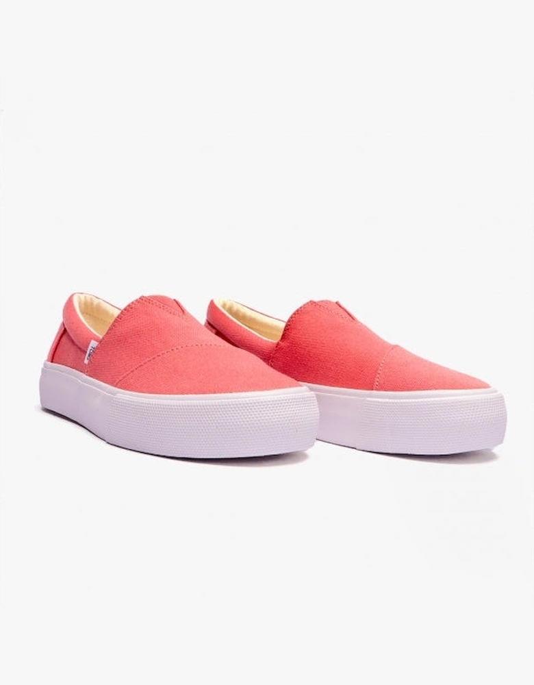 FENIX PLATFORM Womens Slip-On Trainers Pink