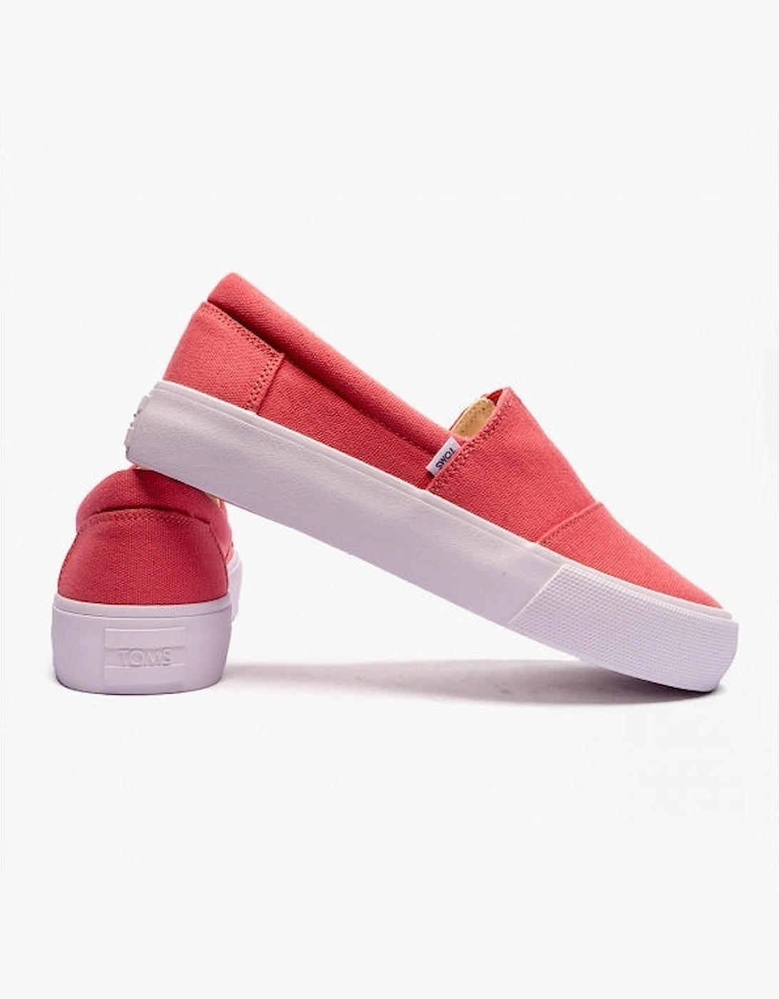 FENIX PLATFORM Womens Slip-On Trainers Pink