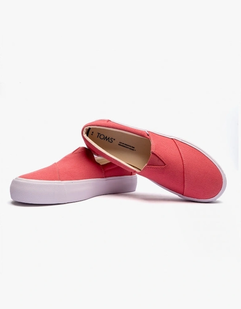 FENIX PLATFORM Womens Slip-On Trainers Pink