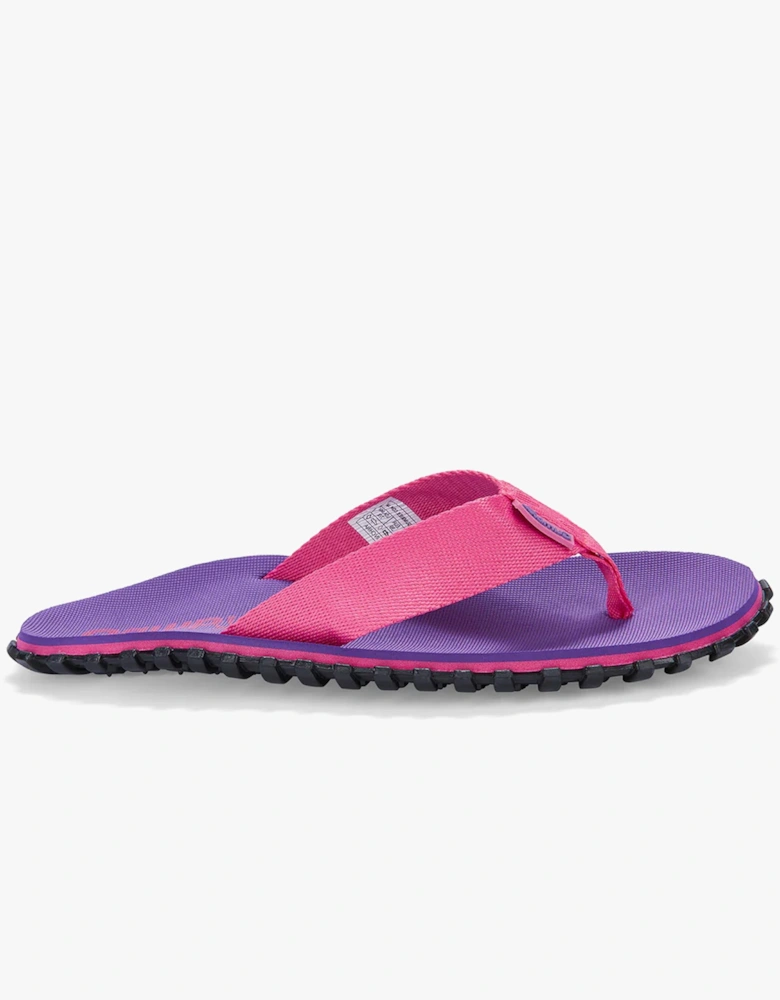 DUCKBILL Womens Recycled PET Flip Flops Purple