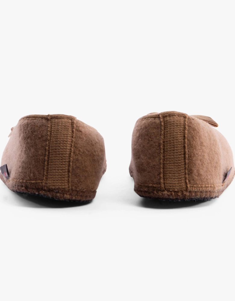 FIOCCO Womens Slippers Camel