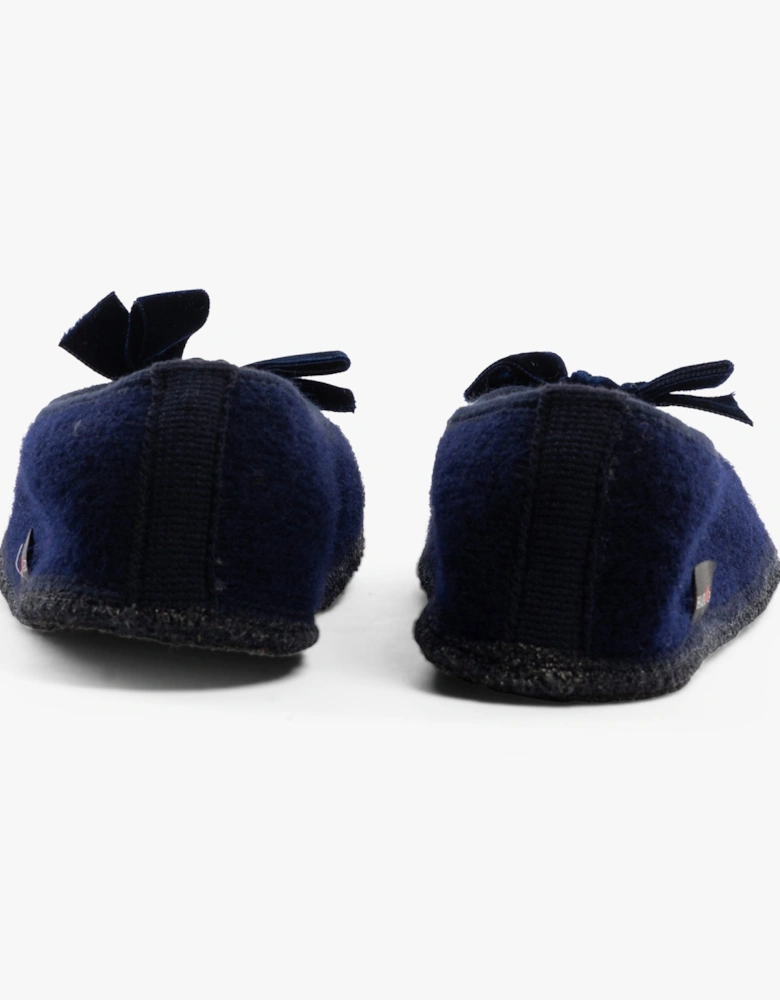 FIOCCO Womens Slippers Navy