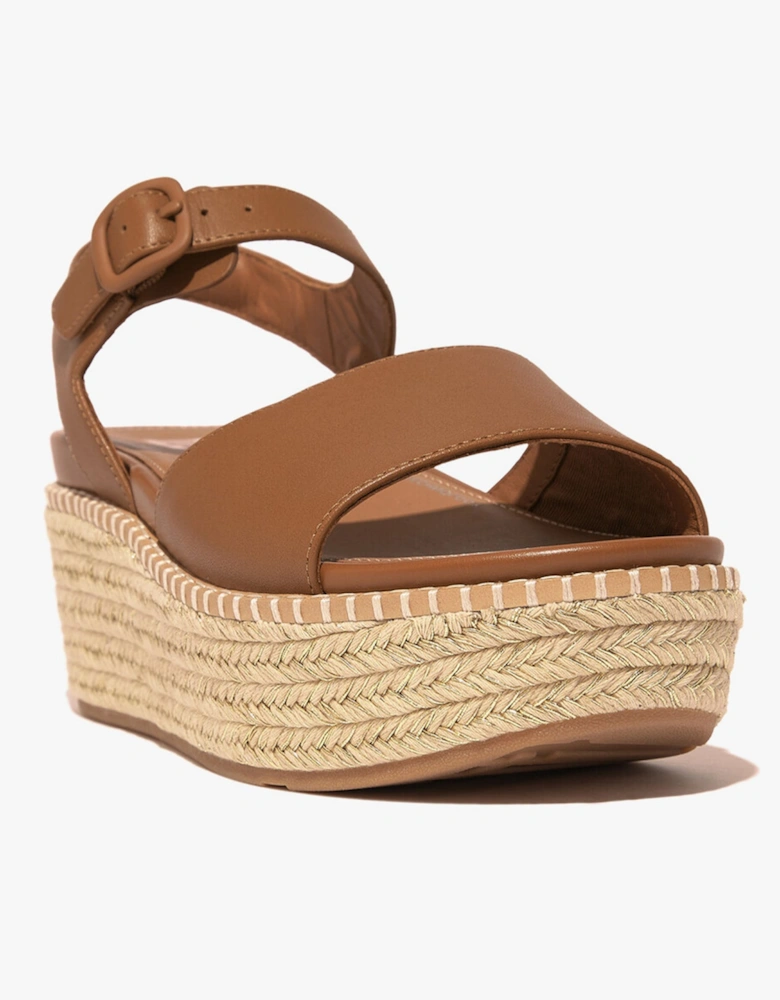 ELOISE BACK STRAP Womens Espadrille Light Tan