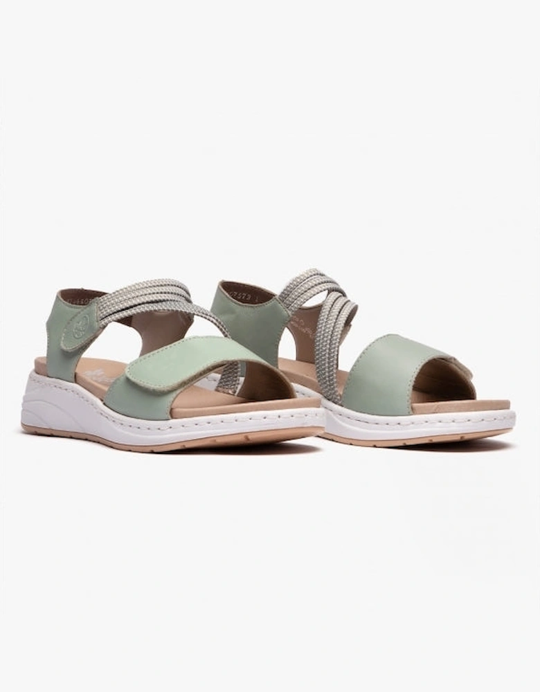 64353-52 Womens Sandals Green