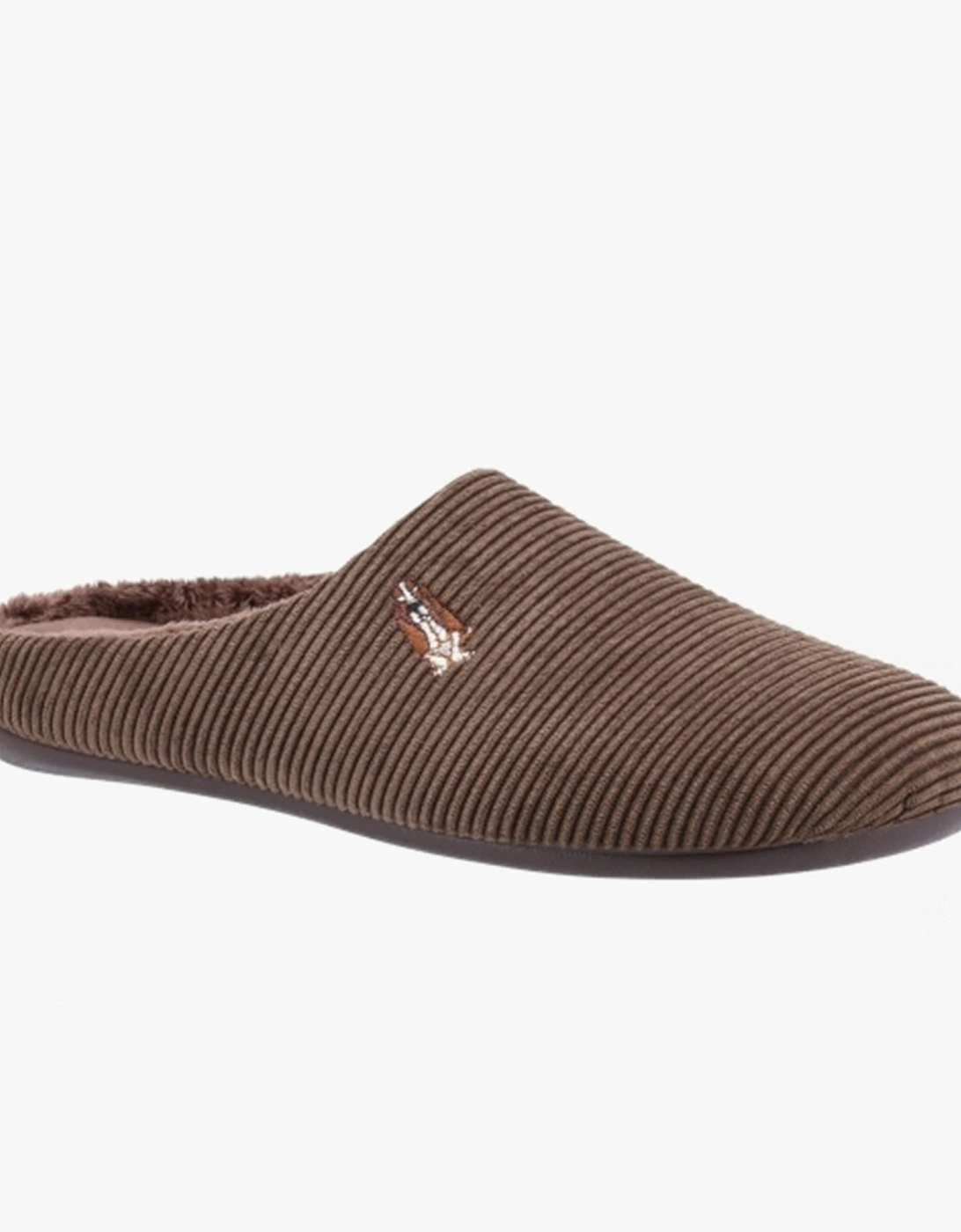 REID Mens Mule Slippers Chocolate