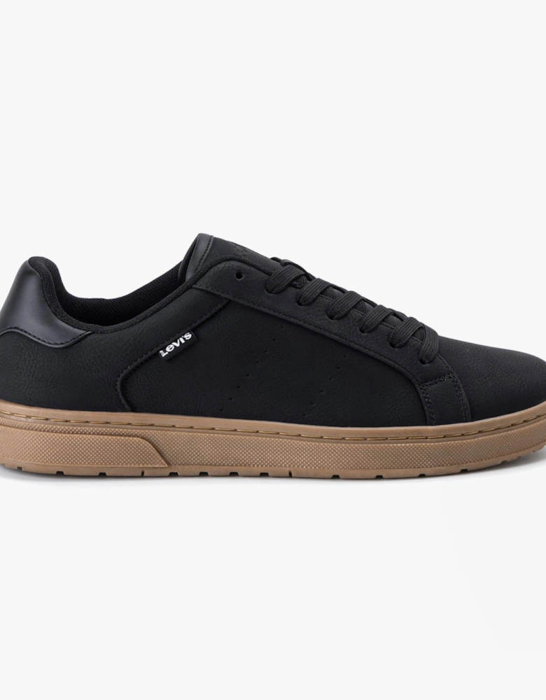 PIPER Mens Trainers Black/Gum