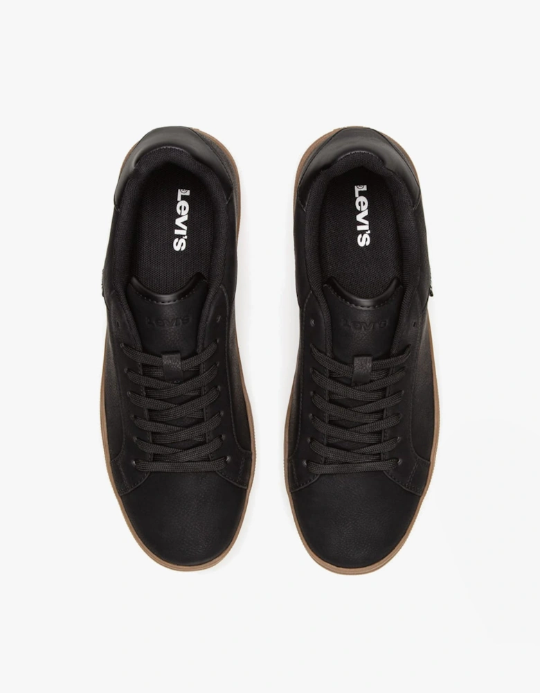 PIPER Mens Trainers Black/Gum