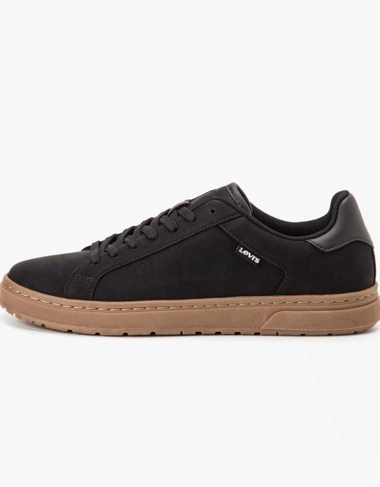 PIPER Mens Trainers Black/Gum