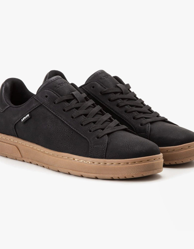 PIPER Mens Trainers Black/Gum