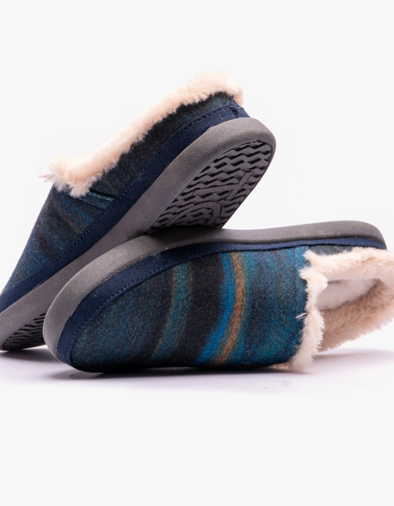 SAGE Womens Slippers Navy