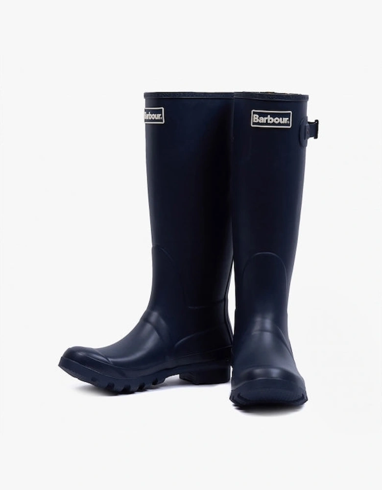 BEDE Womens Tall Wellington Boots Navy